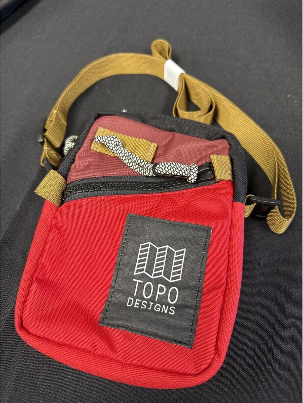 Topo Designs Mini Shoulder Bag -  Red
